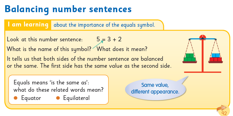 Balancing Number Sentences